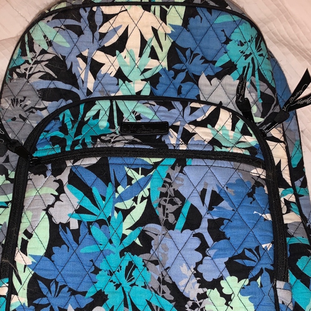 blue vera bradley backpack